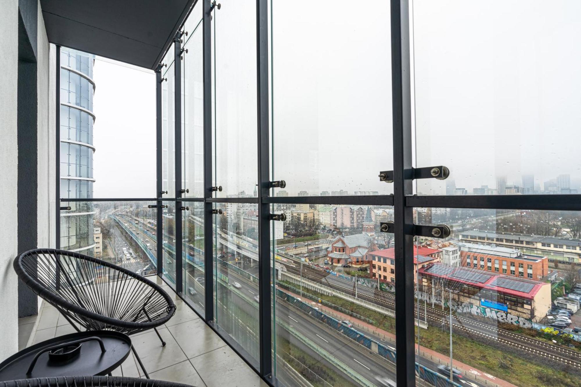 Warsaw Business Apartments - Air Conditioning, 10Th Floor, City View, Balcony - By Rentujemy Экстерьер фото