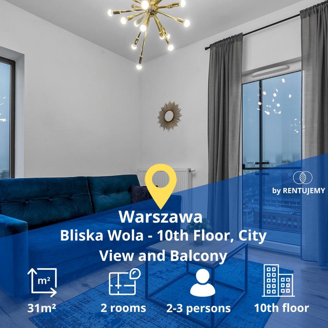 Warsaw Business Apartments - Air Conditioning, 10Th Floor, City View, Balcony - By Rentujemy Экстерьер фото